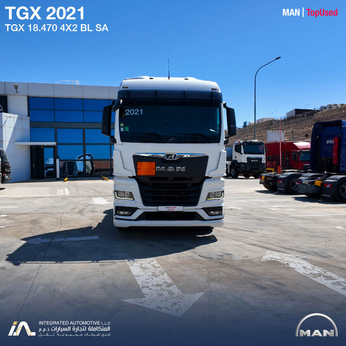 MAN TGX 18.470 4×2 BL SA 2021